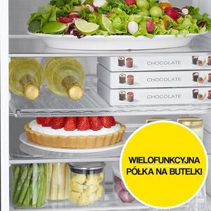 Lodówka SAMSUNG BESPOKE AI RB38C7B6A22 EF AI No Frost 203cm Czarne szkło