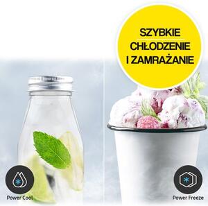 Lodówka SAMSUNG BESPOKE AI RB38C7B6A22 EF AI No Frost 203cm Czarne szkło