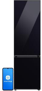 Lodówka SAMSUNG BESPOKE AI RB38C7B6A22 EF AI No Frost 203cm Czarne szkło