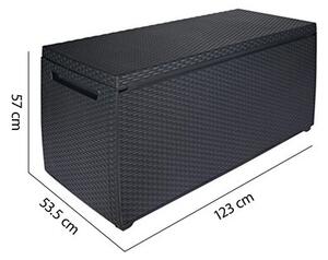 Skrzynia ogrodowa KETER Capri Storage Box 305L Antracyt