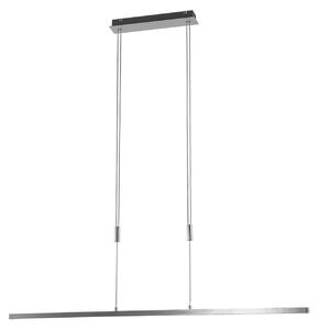 Lampa Wisząca Lucande, Myron, ściemnialny, metaliczny, salon, aluminium, nowoczesny