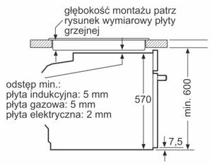 Piekarnik BOSCH HBA534ES3 Elektryczny Inox A+