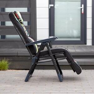 Fotel ogrodowy PATIO Mijas Plus Black Edition D002-07PB / G052-23IB