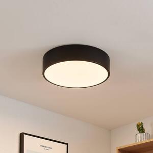 Lindby Simera lampa sufitowa LED 30cm, czarna