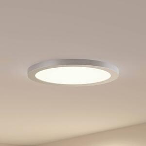 Lampa sufitowa LED Aureka PRIOS, aluminiowy / szary / cynkowy, salon / jadalnia, aluminium, nowoczesny