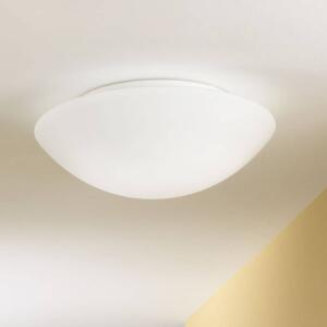 Fabas Luce Lampa sufitowa Pandora, możliwość ściemniania, biały / opal, salon / jadalnia, szkło