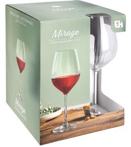 Kieliszki do wina szklane 490 ML 4 szt