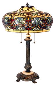 Clayre&Eef Lampa stołowa Orient w stylu Tiffany