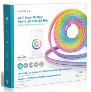 Taśma LED NEDIS Smartlife WIFILN51CRGB 5 m Wi-Fi