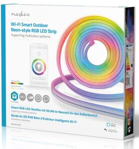 Taśma LED NEDIS Smartlife WIFILN51CRGB 5 m Wi-Fi