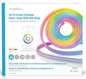 Taśma LED NEDIS Smartlife WIFILN51CRGB 5 m Wi-Fi