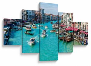 Obraz - Canal Grande, Wenecja, Włochy (125x70 cm)