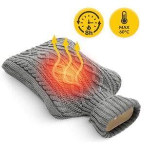 Termofor gumowy w pluszowym pokrowcu 2 litry - 4Fizjo SWETEREK