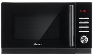 Kuchenka mikrofalowa AMICA AMMF23E1GFB 1250W beztalerzowa pojemność 23L FullFlat Czarny