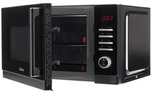 Kuchenka mikrofalowa AMICA AMMF23E1GFB 1250W beztalerzowa pojemność 23L FullFlat Czarny
