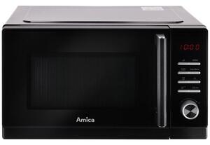 Kuchenka mikrofalowa AMICA AMMF23E1GFB 1250W beztalerzowa pojemność 23L FullFlat Czarny