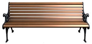 Ławka ogrodowa BASTER Koronkowa palisander 0121
