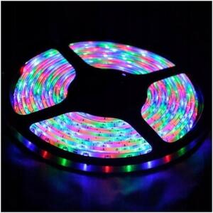Taśma LED Oświetlenie LED RGB Wielokolorowa WODOODPORNA 5M RGB + PILOT