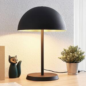 Lampa stołowa Idalene Lindby, czarny, salon / jadalnia, metal, nowoczesny