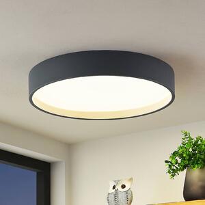 Lampa sufitowa LED Todor Lindby, możliwość ściemniania, czarny, salon / jadalnia, tworzywo sztuczne, nowoczesny