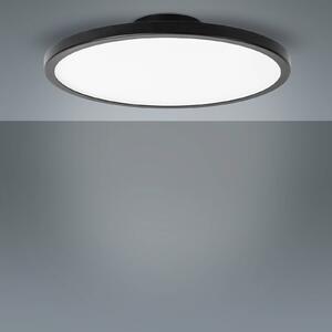 LIGHTME Lampa sufitowa Aqua, czarny, łazienka, aluminium, nowoczesny