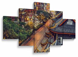 Obraz - Qintai Road, Chengdu, Chiny (125x70 cm)
