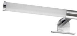 Kinkiet łazienkowy nad lustro nowoczesny chrom poziomy tuba 40 cm LED 6W IP44 APA Milagro