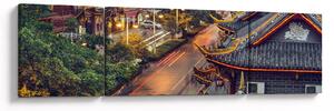 Obraz - Qintai Road, Chengdu, Chiny (170x50 cm)
