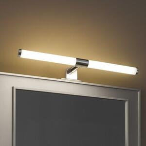 Kinkiet łazienkowy nad lustro nowoczesny chrom poziomy tuba 40 cm LED 6W IP44 APA Milagro