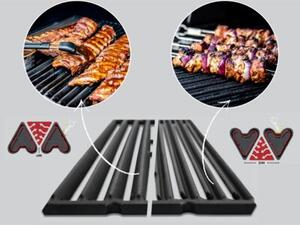 Grill ogrodowy gazowy BROIL KING Crown 480 Shadow Satyna 11.4 kW 65 x 44 cm