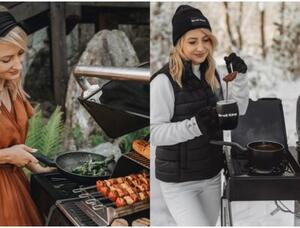 Grill ogrodowy gazowy BROIL KING Crown 480 Shadow Satyna 11.4 kW 65 x 44 cm