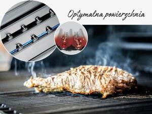 Grill ogrodowy gazowy BROIL KING Crown 480 Shadow Satyna 11.4 kW 65 x 44 cm