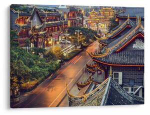 Obraz - Qintai Road, Chengdu, Chiny (70x50 cm)