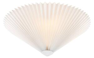 Markslöjd Lampa sufitowa Plisado, biała, Ø 42 cm