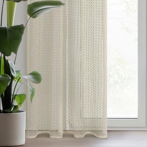 Firana gotowa EUROFIRANY Mirella 140 x 250 cm BeÅ¼owy