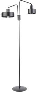 Lampa podłogowa dekoracyjna nowoczesna podwójna czarna 1xE27 15W Jumbo Sigma Lighting