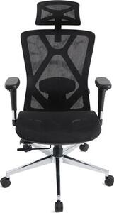 Fotel GAMVIS ErgoMaster XL Mesh Czarny