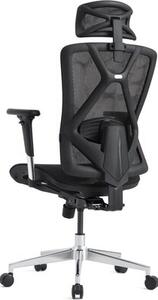 Fotel GAMVIS ErgoMaster XL Mesh Czarny