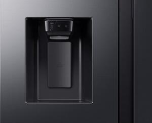Lodówka SAMSUNG AI RS70F65KEFEO Side by Side No Frost 178.4cm Grafitowa stal Kostkarka Dystrybutor wody
