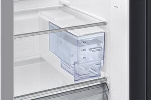 Lodówka SAMSUNG AI RS70F65KEFEO Side by Side No Frost 178.4cm Grafitowa stal Kostkarka Dystrybutor wody