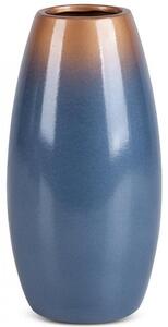 Wazon EUROFIRANY Nessa 13 x 26 cm Niebieski