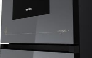 Lodówka TEKA RBF 88670 Van Gogh No Frost 201cm Czarne szkło AirFlow Metal Cooling