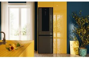 Lodówka TEKA RBF 88670 Van Gogh No Frost 201cm Czarne szkło AirFlow Metal Cooling
