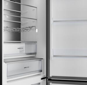 Lodówka TEKA RBF 88670 Van Gogh No Frost 201cm Czarne szkło AirFlow Metal Cooling