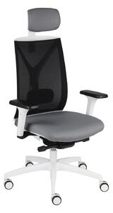 Fotel biurowy Valio WS HD - ergonomiczny, wygodny dla kręgosłupa, obrotowy, siatkowy