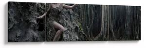 Obraz - Leśna wróżka (170x50 cm)