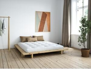 Łóżko dwuosobowe z drewna sosnowego ze stelażem 180x200 cm Japan – Karup Design