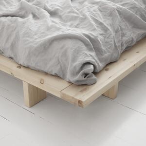 Łóżko dwuosobowe z drewna sosnowego ze stelażem 180x200 cm Japan – Karup Design