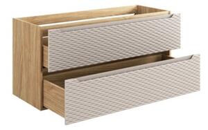 Szafka pod umywalkę OCEAN BEIGE 82-120-2S 120cm dąb olejowan