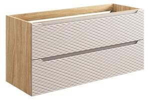 Szafka pod umywalkę OCEAN BEIGE 82-120-2S 120cm dąb olejowan